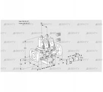 VCH3E50F/50F05NHEVWSR3/-3PP/PPPP (88106343) Клапан с регулятором расхода Kromschroder