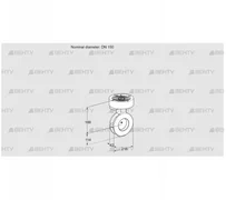 BVAF150Z05 (88300028) Дроссельная заслонка Kromschroder