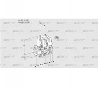 VCS1E10R/10R05NNKR/PPPP/PPPP (88105011) Сдвоенный газовый клапан Kromschroder