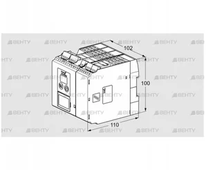 FCU500WC1F0H0K2-E (88621962) Автомат безопасности агрегатов Kromschroder