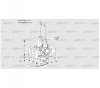 VAG2E40F/40F05GEVWR/PP/PP (88100647) Газовый клапан с регулятором соотношения Kromschroder