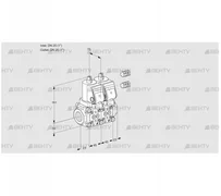 VCS1E25R/25R05NNWGR3/PPPP/PPPP (88107778) Сдвоенный газовый клапан Kromschroder