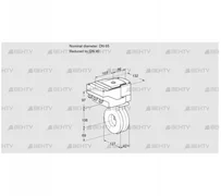 IBG65/40Z05/20-30W3TR10 (88301350) Дроссельная заслонка Kromschroder