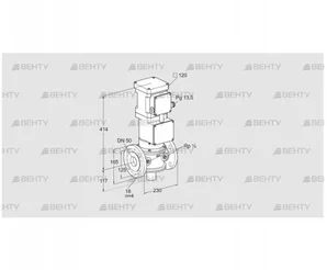 VK 50F80T5HG93DS (85317120) Газовый клапан с приводом Kromschroder