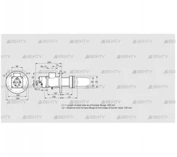 BIC 65HD-400/435-(98)F (84031054) Газовая горелка Kromschroder