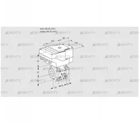 IFC1T20/20N05-08MMMM/20-60Q3TR10-I (88303078) Регулирующий клапан с сервоприводом Kromschroder