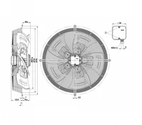 Осевой вентилятор ebmpapst S6D630AM0101