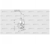 VAS1T10N/NW (88013062) Газовый клапан Kromschroder