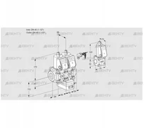 VCG2E40R/40R05NGEWR/PPPP/PPZS (88100176) Клапан с регулятором соотношения Kromschroder