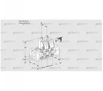 VCS3E50F/50F05NNWR3/PPPP/PPPP (88101346) Сдвоенный газовый клапан Kromschroder