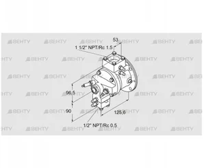 TJ28.0025-A3AMBHNA9D2WSB2 (85401287) Газовая горелка Kromschroder