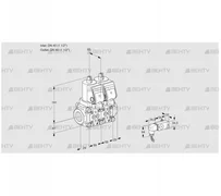 VCS2T40N/40N05NNKGR/2--3/PPPP (88101220) Сдвоенный газовый клапан Kromschroder