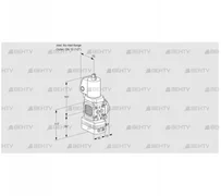 VAG1T-/15N/NWSLBN (88034706) Газовый клапан с регулятором соотношения Kromschroder