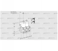 VCS3E50R/50R05NNKL6/PPPP/PPPP (88103361) Сдвоенный газовый клапан Kromschroder