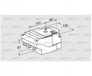 IC40A2DR10 (88303593) Сервопривод Kromschroder