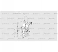 VAH350R/NWAE (88024343) Клапан с регулятором расхода Kromschroder