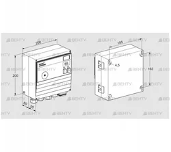 BCU460-3/1W3GBS2B1/1 (88611486) Блок управления горением Kromschroder