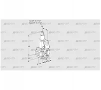 VAS3T40N/LQ (88001864) Газовый клапан Kromschroder