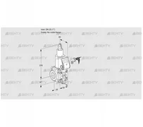 VAS225/-R/LW (88017542) Газовый клапан Kromschroder