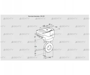 IBGF80Z05/20-60W3E (88300595) Дроссельная заслонка Kromschroder