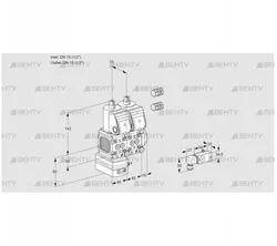 VCD1E15R/15R05FD-50NWR3/2-PP/PPPP (88100659) Регулятор давления Kromschroder