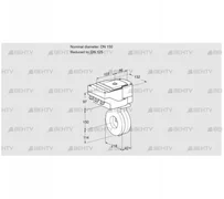 IBA150/125Z05/20-60Q3T (88303623) Дроссельная заслонка Kromschroder