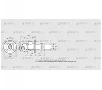 BIC 80HB-650/685-(16)F (84032074) Газовая горелка Kromschroder