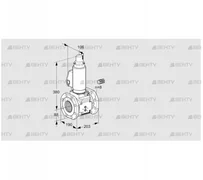 VAS780F05LWGL3B/PP/MM (88205058) Газовый клапан Kromschroder