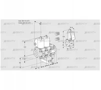 VCG1E15R/15R05NGEVWL3/PPBS/PPPP (88100542) Клапан с регулятором соотношения Kromschroder