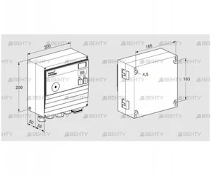 BCU460-3/1LR3GBB1/1 (88610093) Блок управления горением Kromschroder