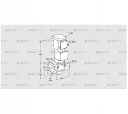 VK 100F10T5HA93DS2F (85315418) Газовый клапан с приводом Kromschroder