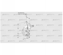 VAS250/-R/NWSR (88005476) Газовый клапан Kromschroder