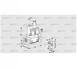 VCS8100F05NLWR3B/PPPP/P2MP (88204563) Сдвоенный газовый клапан Kromschroder