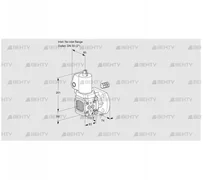 VAS3-/50F/NKGL (88019416) Газовый клапан Kromschroder