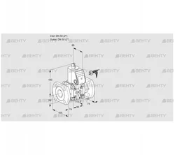 VAS350F/NW (88005364) Газовый клапан Kromschroder