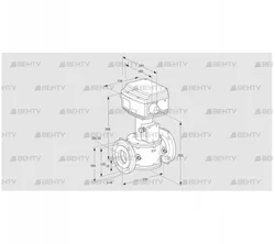 RVS 50/LF03W60S1-3 (86060251) Регулирующий клапан Kromschroder