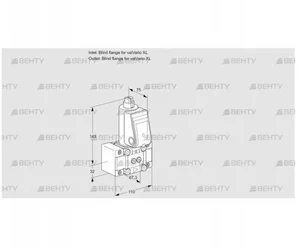 VAS1W0/NQ (88007066) Газовый клапан Kromschroder