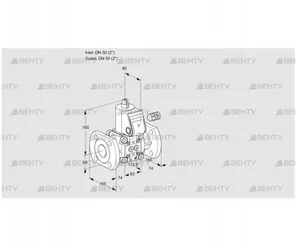 VAS350F/NW (88005183) Газовый клапан Kromschroder