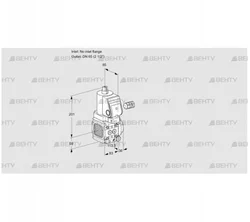 VAS3-/65R/NKSR (88017325) Газовый клапан Kromschroder