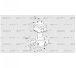 RV 100/OF02W30S1 (86060921) Регулирующий клапан Kromschroder