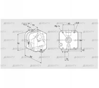 DG 150SG-5 (84447445) Датчик-реле давления газа Kromschroder