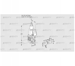 VAS1T-N/LQ (88021108) Газовый клапан Kromschroder