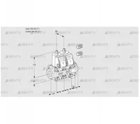 VCS2E25R/50R05NNVWR3/PPPP/PPPP (88101738) Сдвоенный газовый клапан Kromschroder