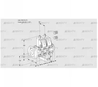 VCH3E50F/40R05NHEVWR3/PPPP/PPPP (88106297) Клапан с регулятором расхода Kromschroder