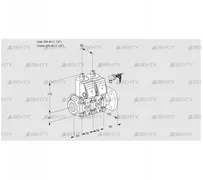 VCS2E40R/40F05NNWR/PPPP/PPPP (88107711) Сдвоенный газовый клапан Kromschroder