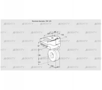 IBA125Z05/20-60W3E (88301051) Дроссельная заслонка Kromschroder