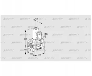 VAS780F05NW3E/PP/EP (88204782) Газовый клапан Kromschroder