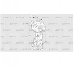 RVS 2/ZML10W30S1-3 (86060023) Регулирующий клапан Kromschroder