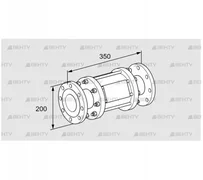 GRS 80F01 (03150642) Обратный газовый клапан Kromschroder