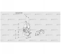 VAG1-/15R/NWBK (88029983) Газовый клапан с регулятором соотношения Kromschroder